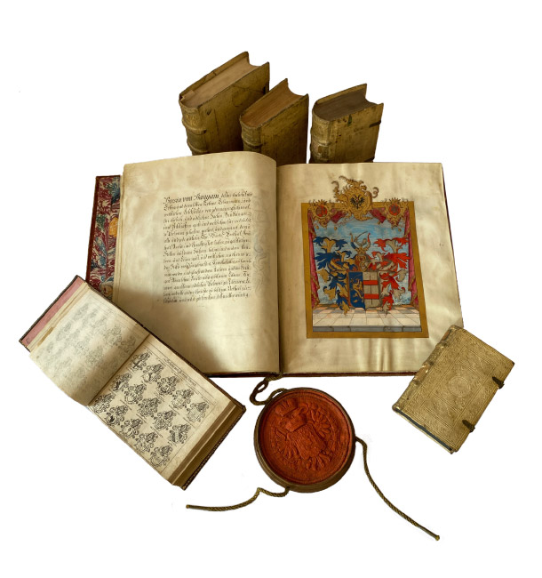 Ankauf Bücher, Urkunden, alte Handschriften in Rheingau